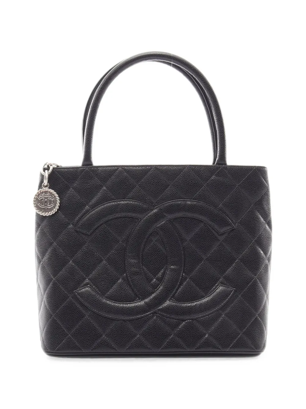 CHANEL Pre-Owned 2005-2006 Reissue Caviar tote bag - Nero