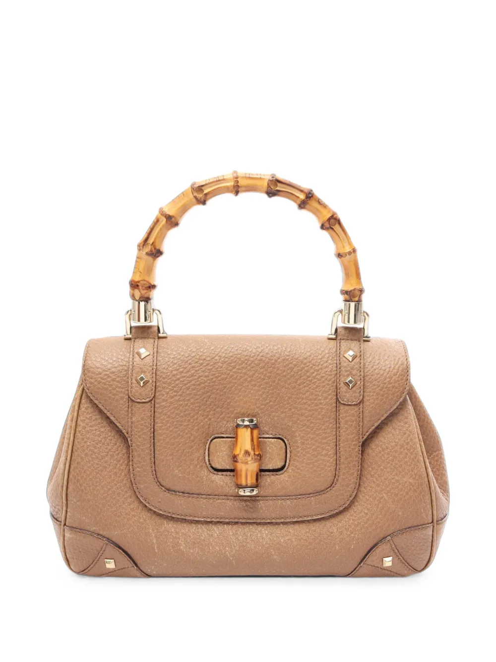 Gucci Pre-Owned 2000s Bamboo tote bag - Braun