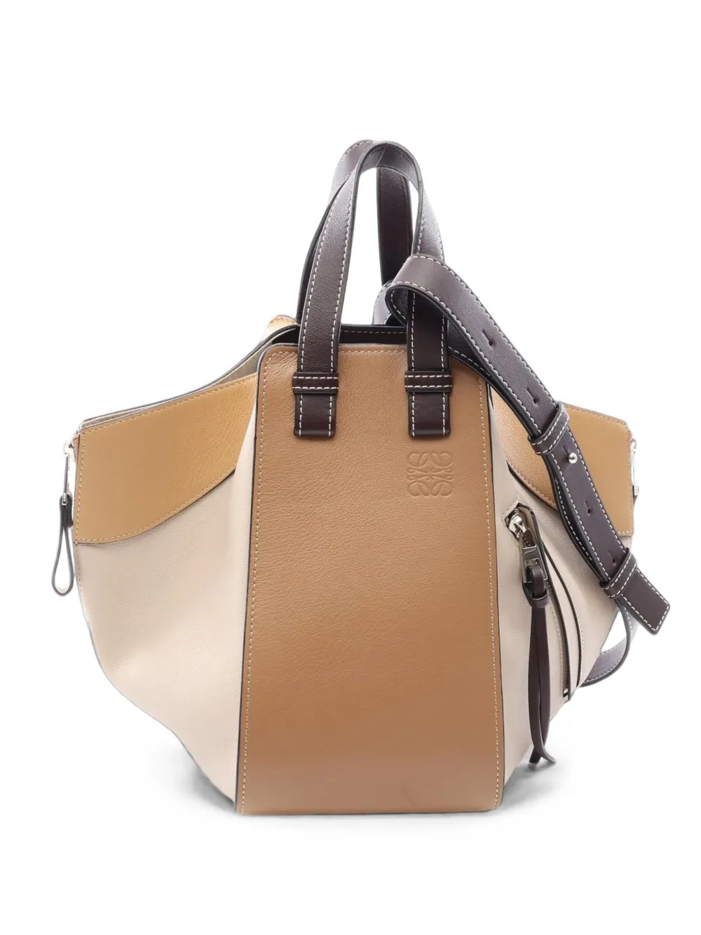 Loewe Pre-Owned 2000s Small Hammock handbag - Nude
