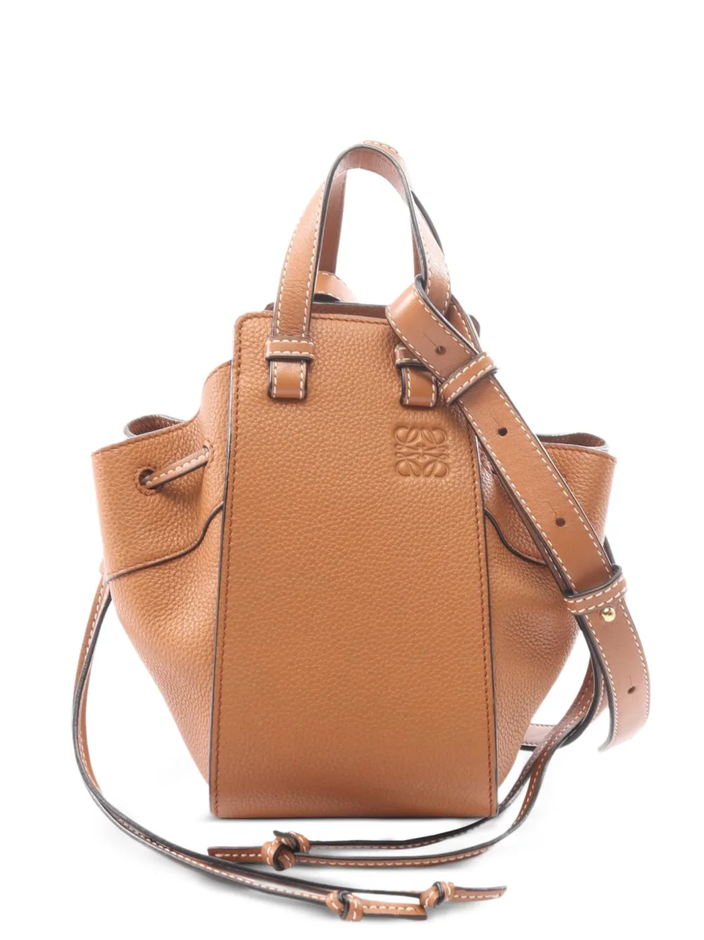 Loewe Pre-Owned 2010s Hammock two-way mini bag - Marrone