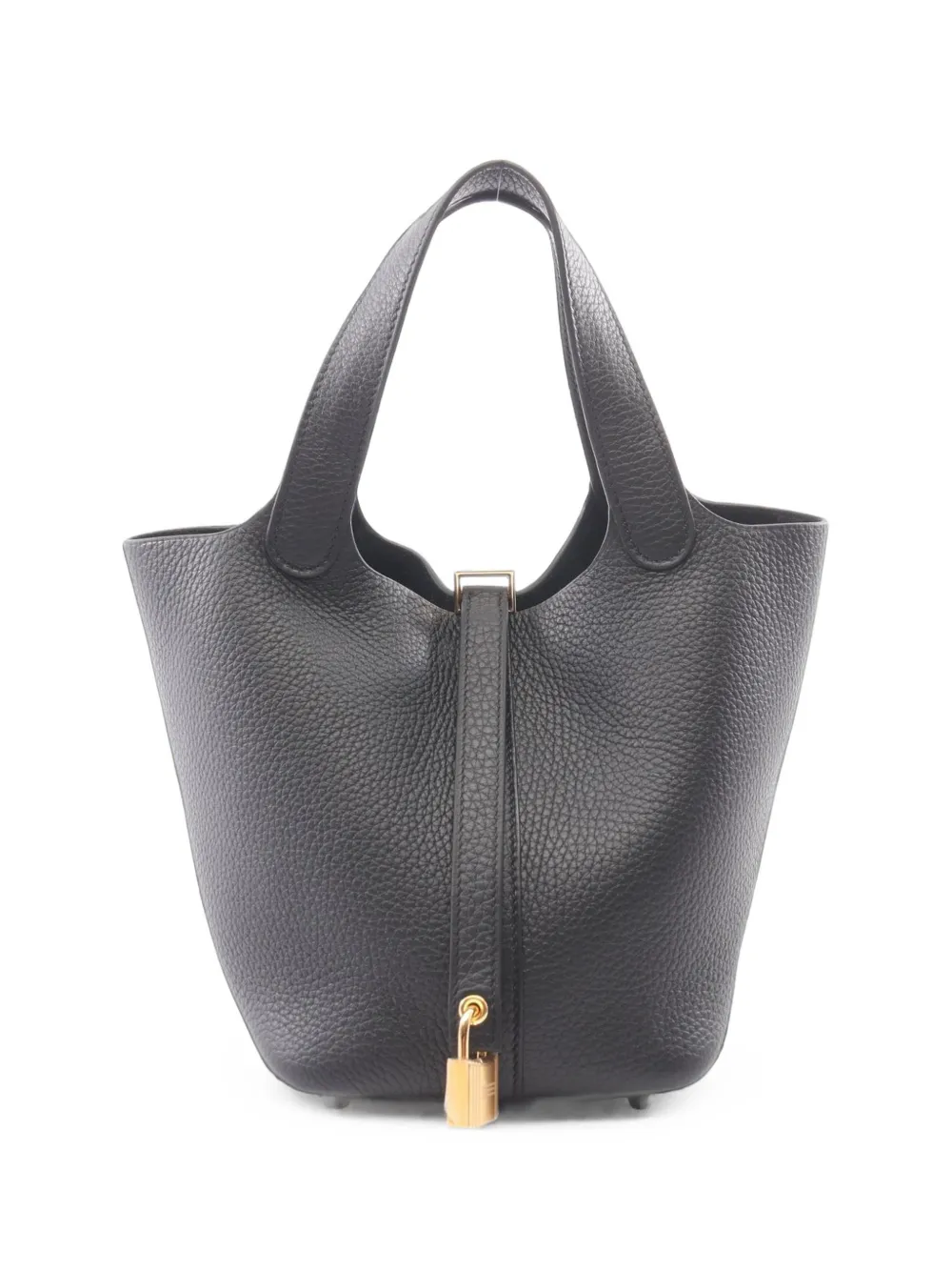 Hermès Pre-Owned 2025 PM Picotin Lock leather tote bag - Schwarz