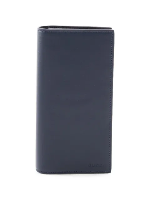 Gucci Pre-Owned cartera plegable con emblema GG 2010