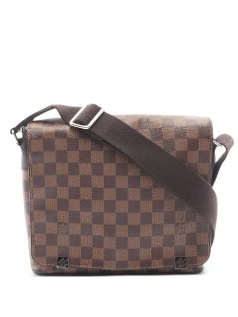 Louis Vuitton Pre-Owned 2017 Damier Ebene District PM shoulder bag