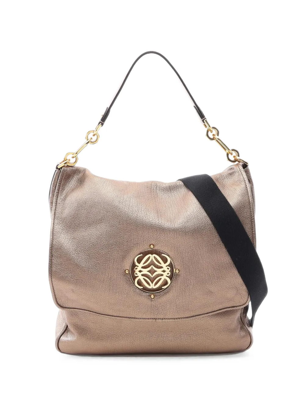 Loewe Pre-Owned 2000s Anagram Maia shoulder bag - Gold
