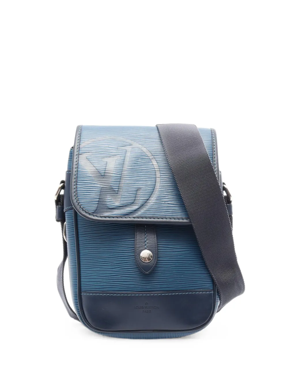 Louis Vuitton Pre-Owned 2018 Downtown BB Epi messenger bag - Blu