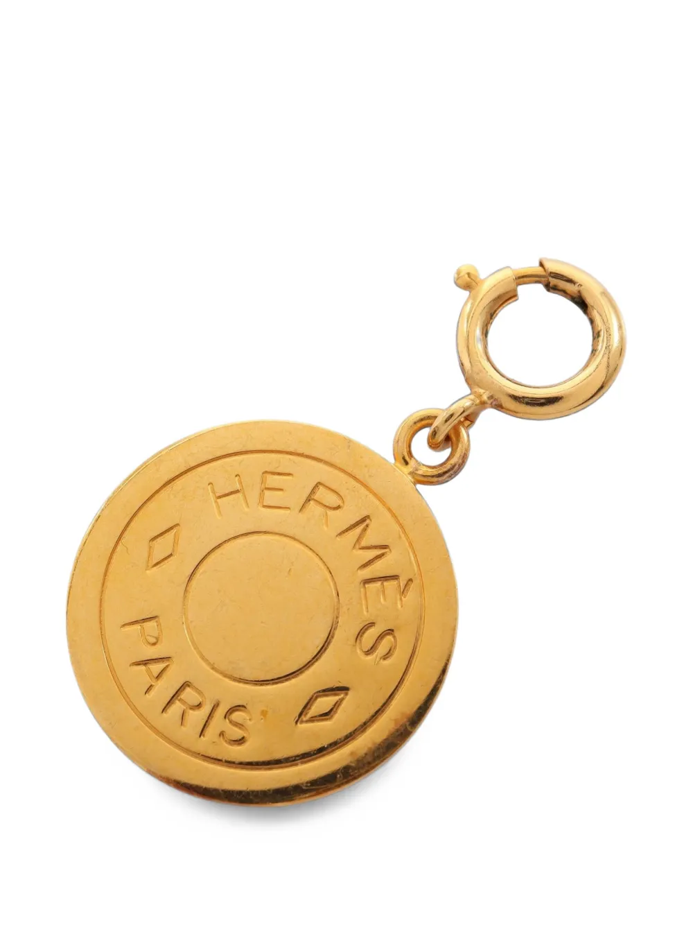 Hermès Pre-Owned 2010s Clou de Selle pendant - Oro