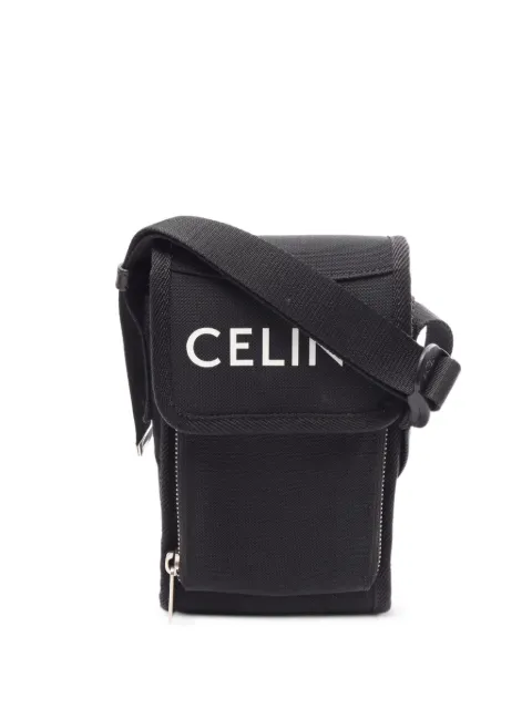 Celine Pre-Owned bolsa de hombro con logo estampado 2010