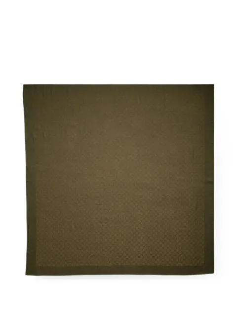 Gucci GG wool silk jacquard shawl