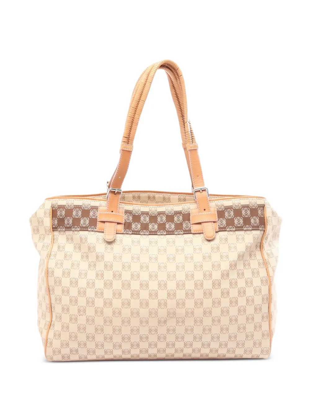 Loewe Pre-Owned 2000s Anagram tote bag - Toni neutri