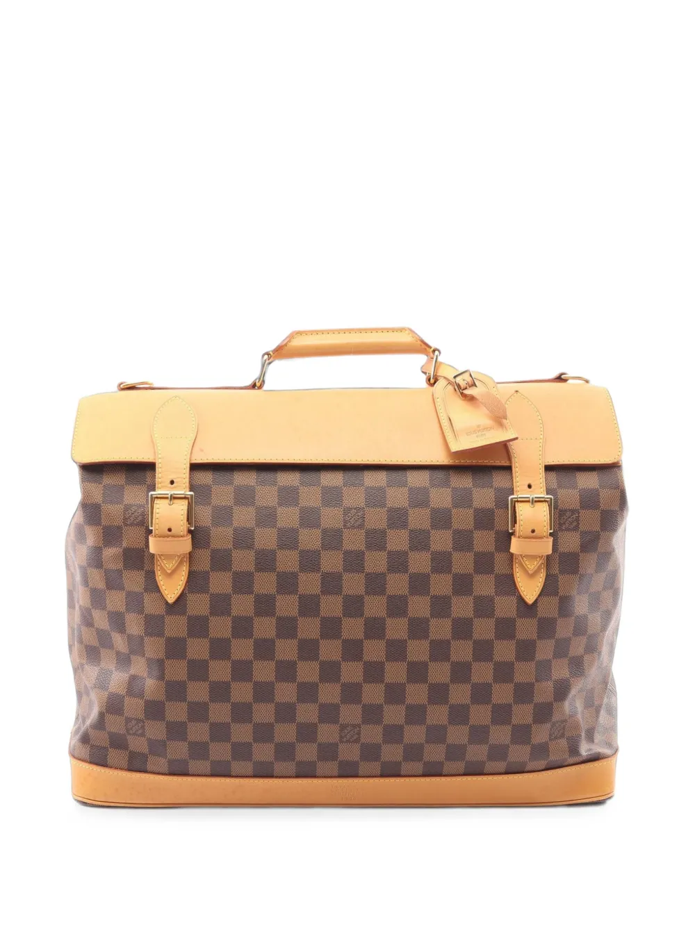 Louis Vuitton Pre-Owned 1996 Damier Ebene Clipper Boston bag - Marrone