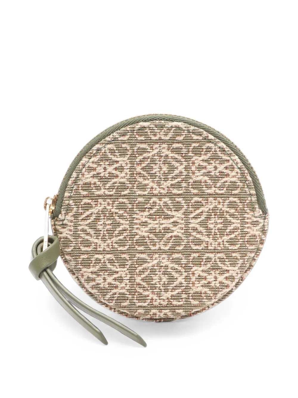 Loewe Pre-Owned 2010s Repeat Anagram coin purse - Grün