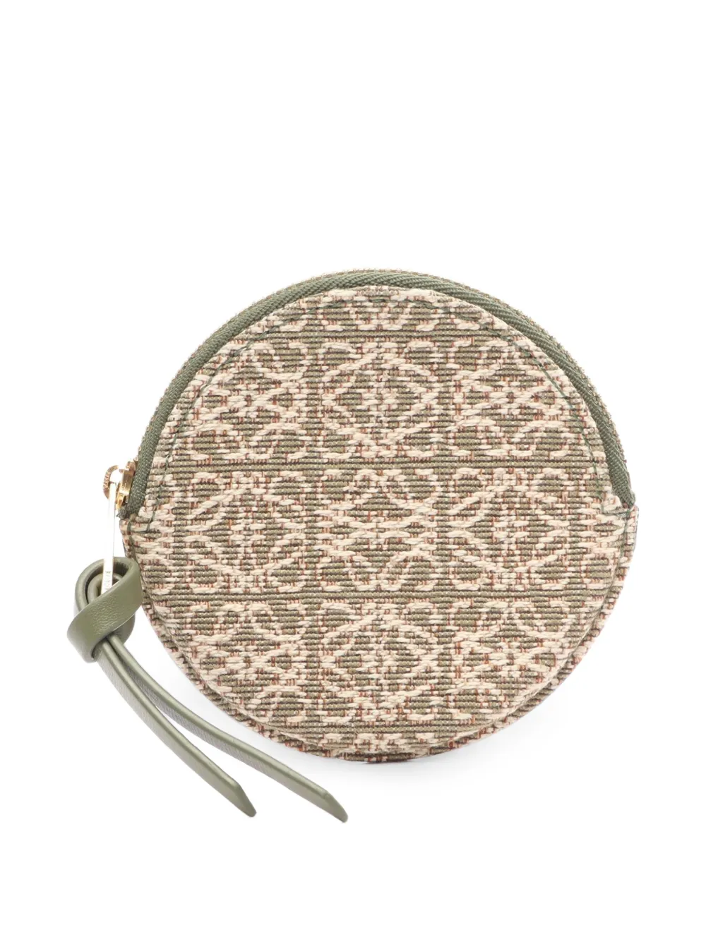 Loewe Pre-Owned 2010s Repeat Anagram coin purse - Verde