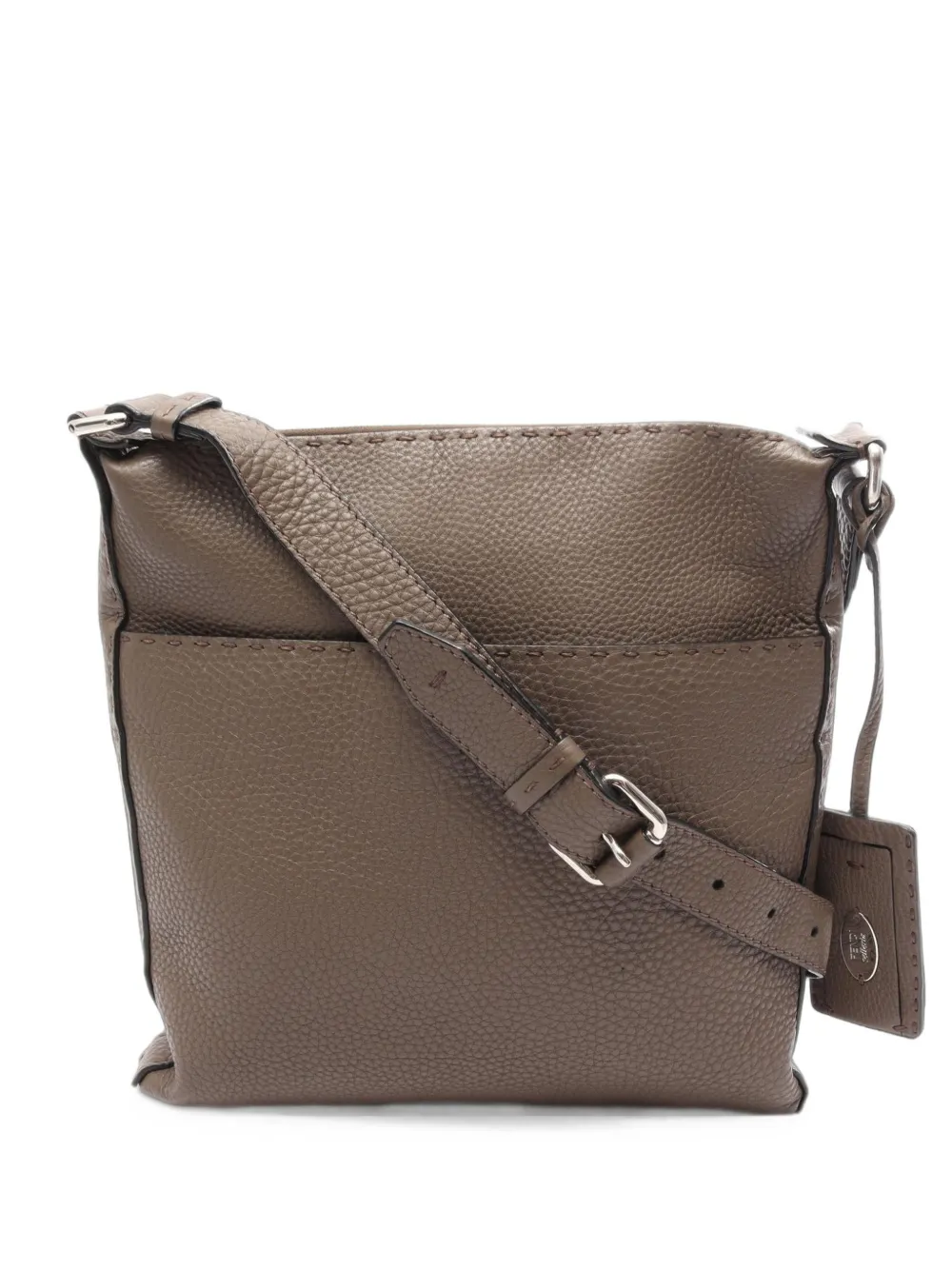 Fendi Pre-Owned 2000s Selleria shoulder bag - Braun