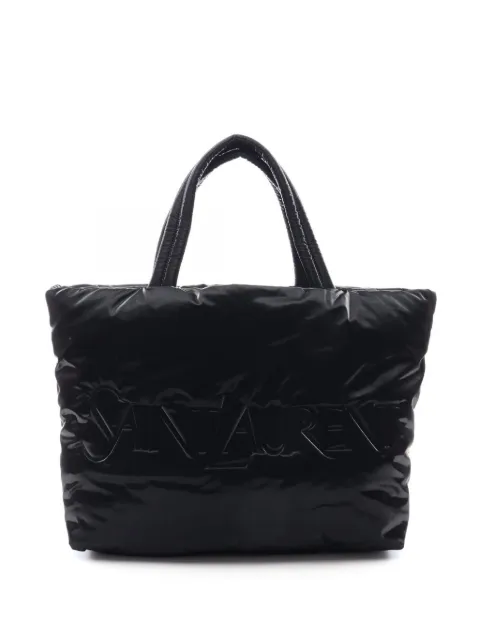 Saint Laurent Pre-Owned 2010s logo-embossed tote bag