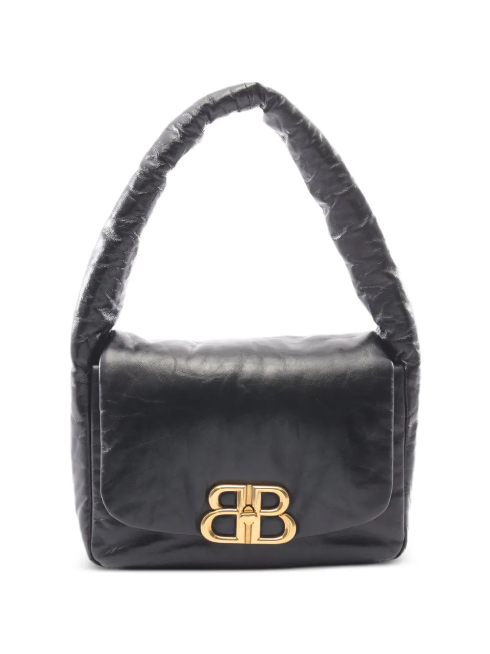 Balenciaga Pre-Owned 2010s Monaco BB logo shoulder bag - Nero