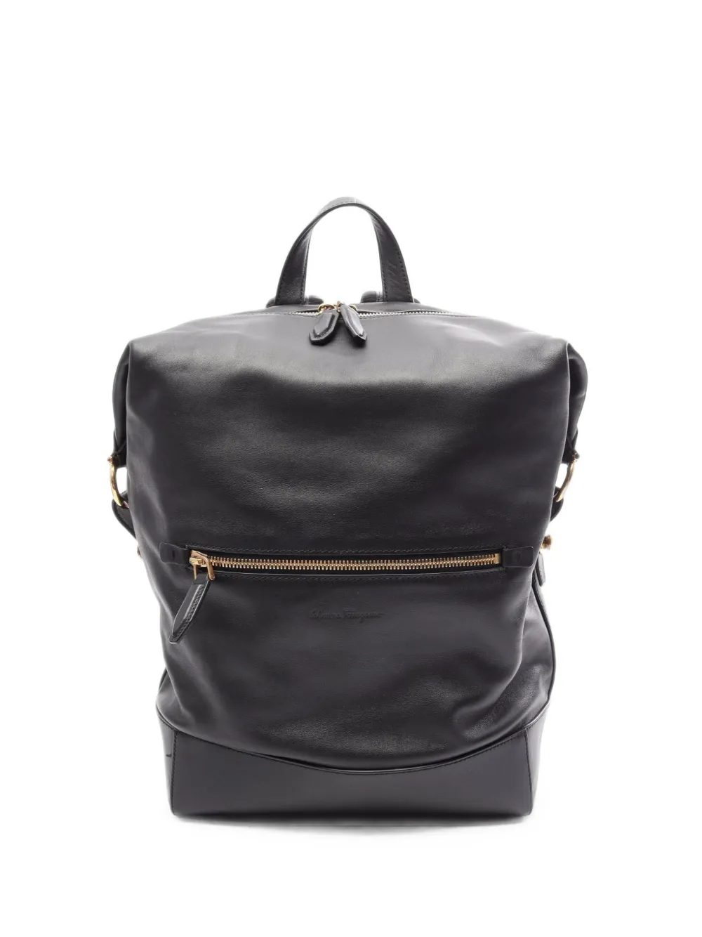 Ferragamo Pre-Owned 2010s leather backpack - Nero