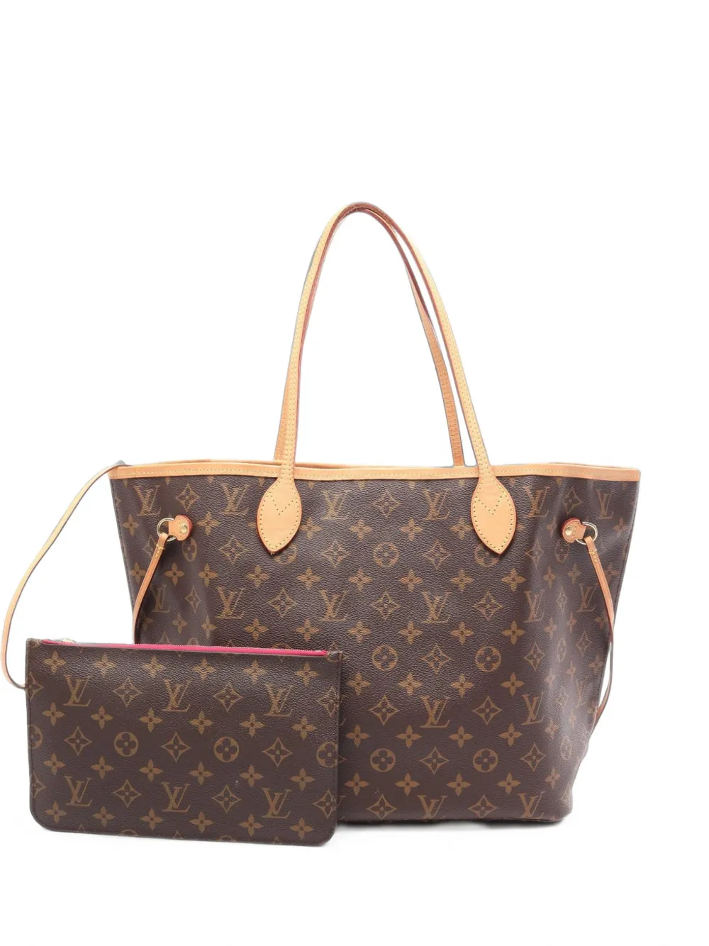 Louis Vuitton Pre-Owned Borsa tote Neverfull MM Monogram - Marrone