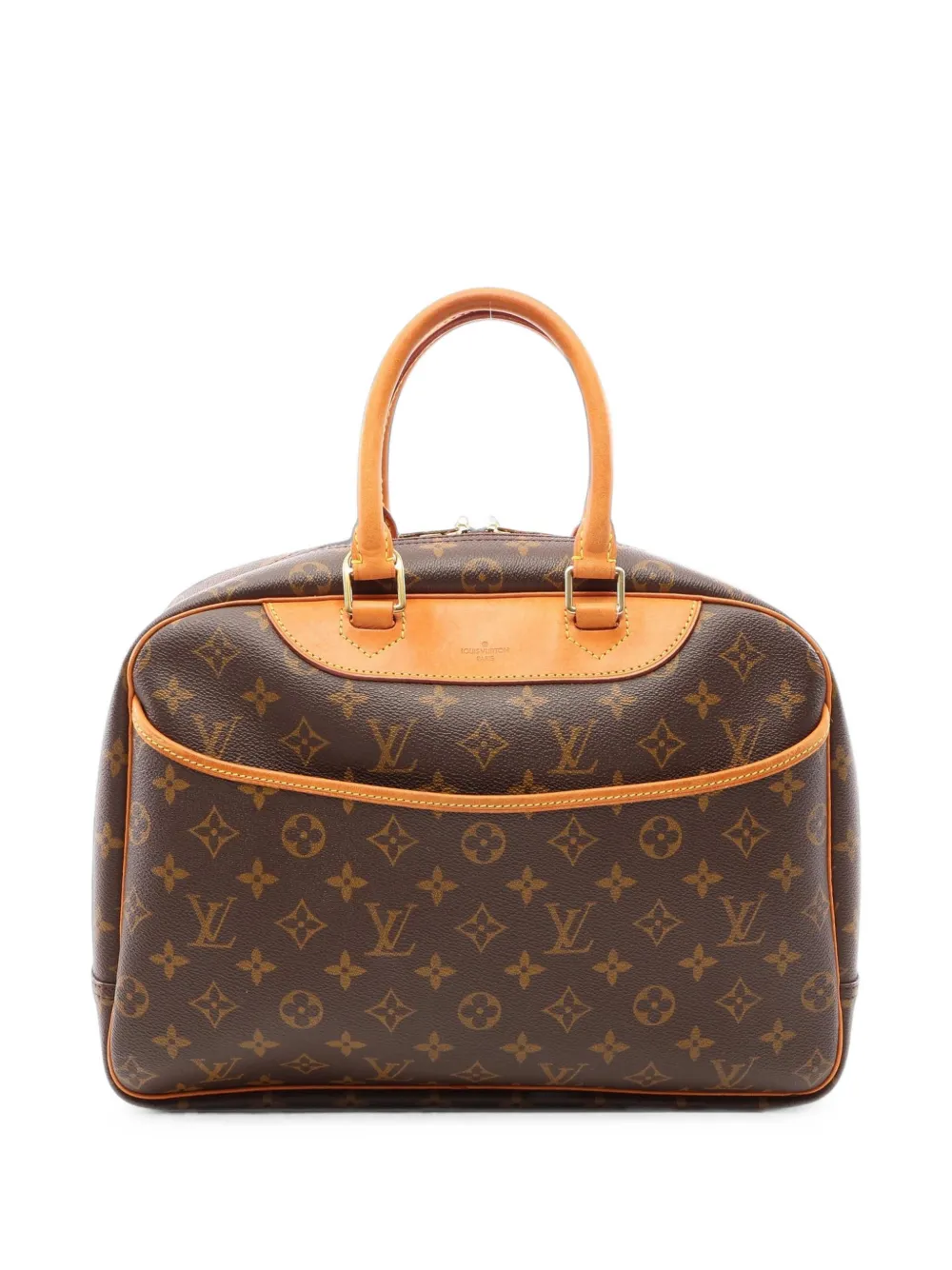 Louis Vuitton Pre-Owned 2000 Deauville Bowling Vanity Monogram tote bag - Braun
