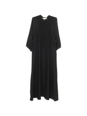 【名作】CELINE ドレス ワンピース 36 黒 ピンク裏地 モード 高級 Celine（セリーヌ）ウィメンズ プレオウンド ワンピース＆ドレス
