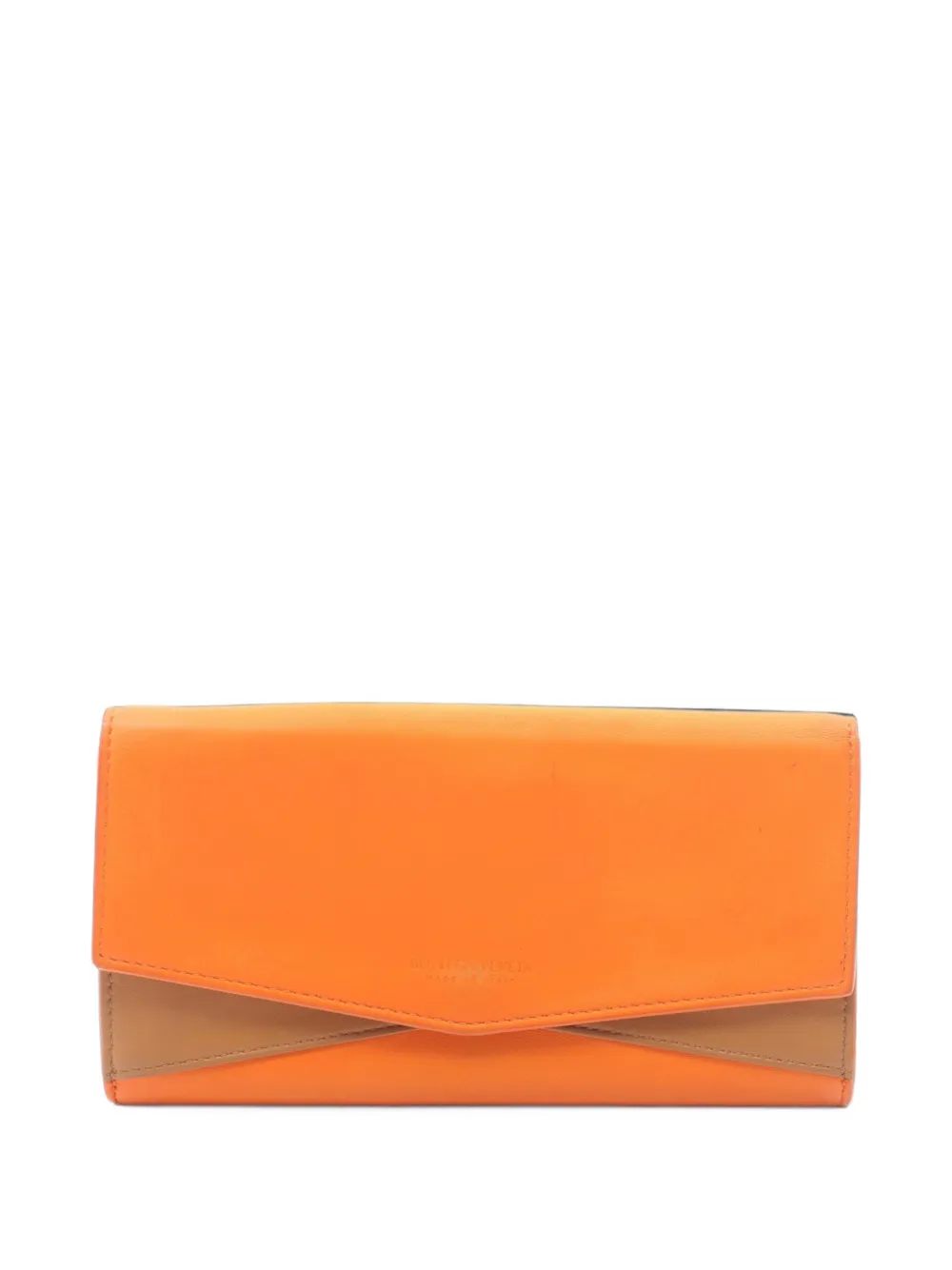 Bottega Veneta Pre-Owned Portafoglio bi-fold anni 2000 - Arancione