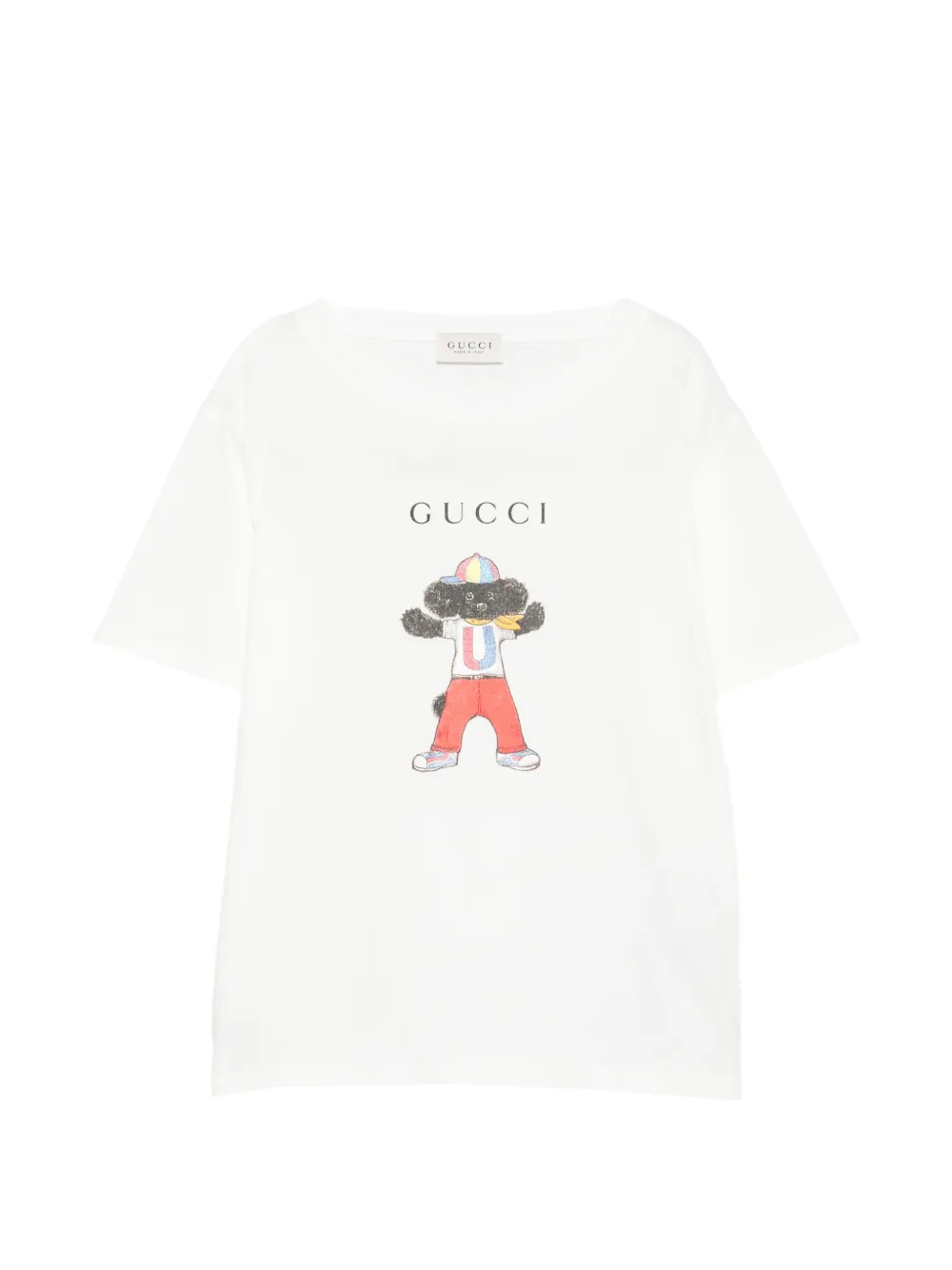 Gucci Kids T-shirt met print Wit