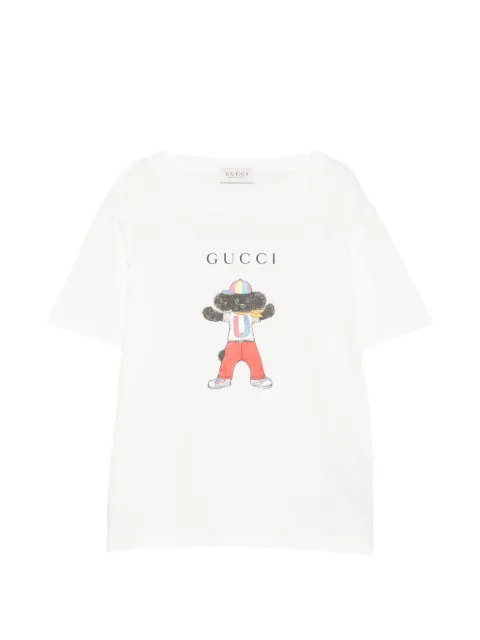 Gucci Kids poodle-print T-shirt