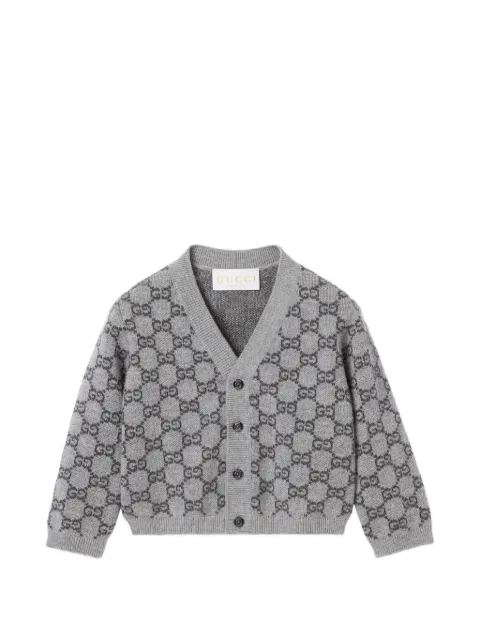 Gucci Kids GG jacquard cardigan