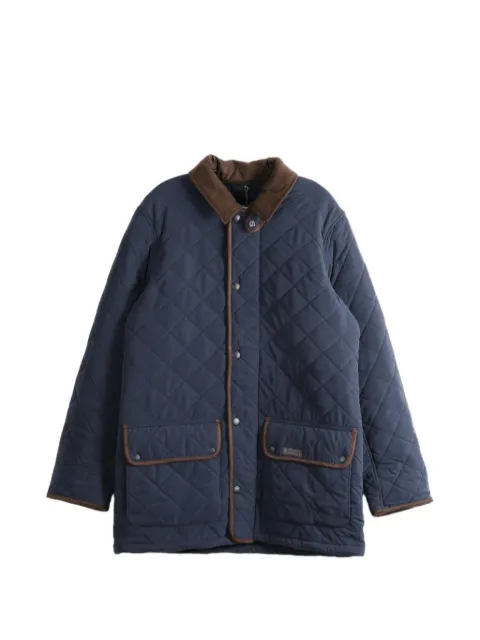 Barbour Thursby quilted corduroy-collar jacket