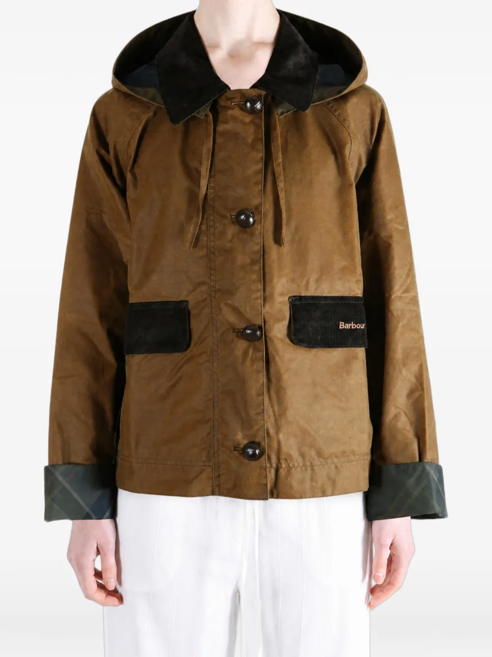 Barbour Adina hooded jacket Bruin