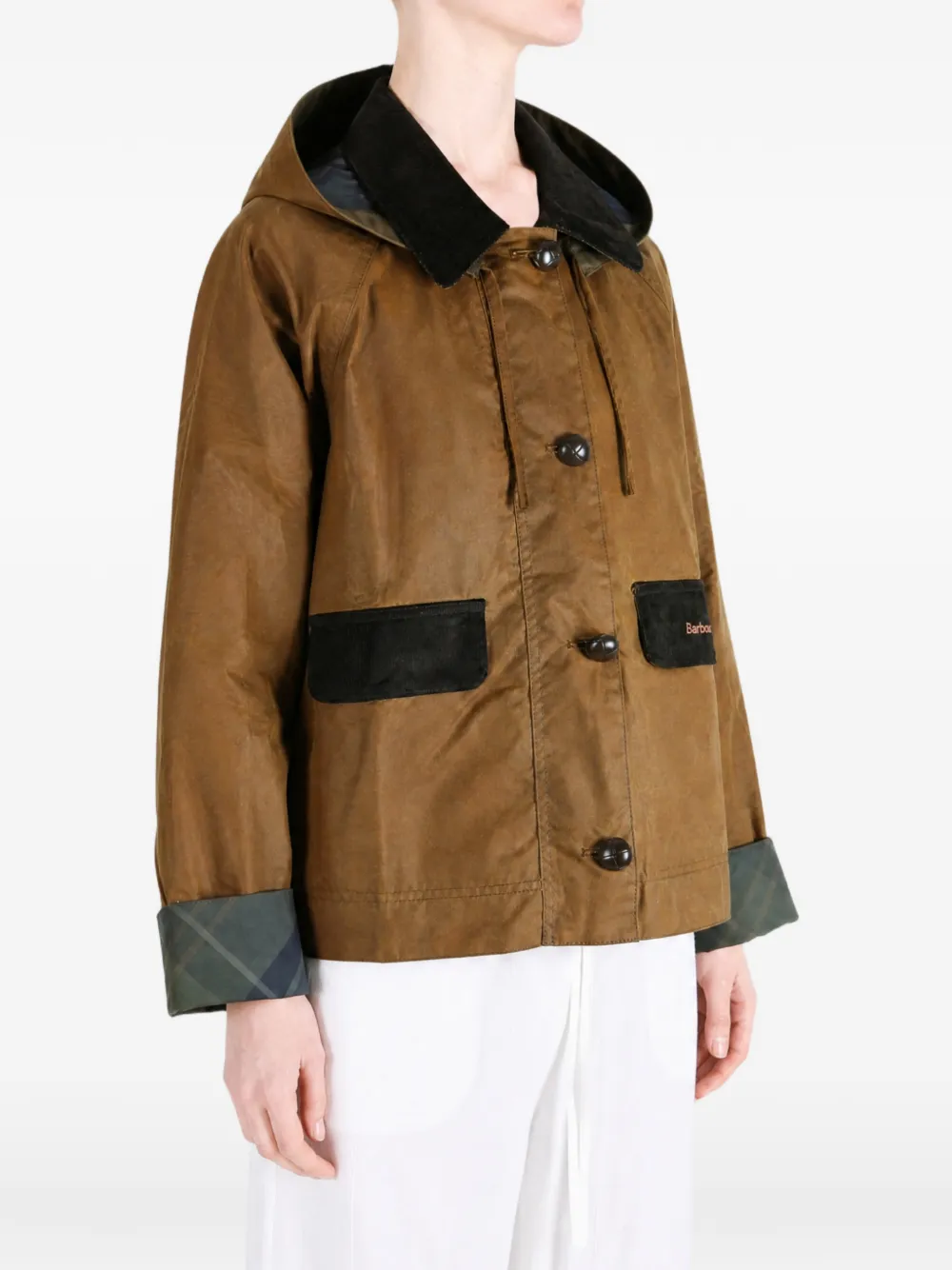 Barbour Adina hooded jacket Bruin