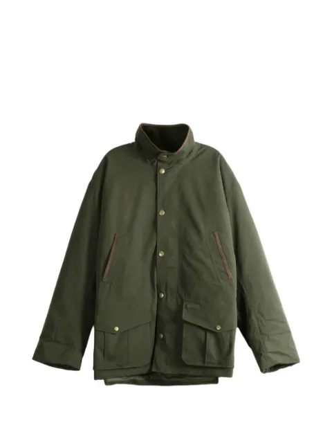 Barbour Bromfield high-neck press-stud jacket