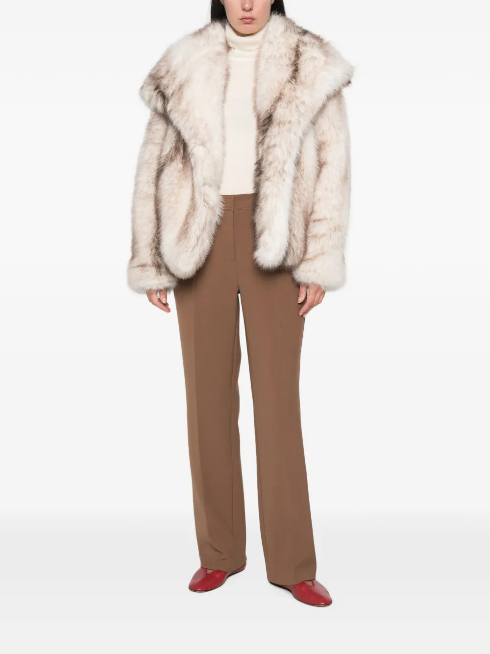 Cambio Straight broek Bruin