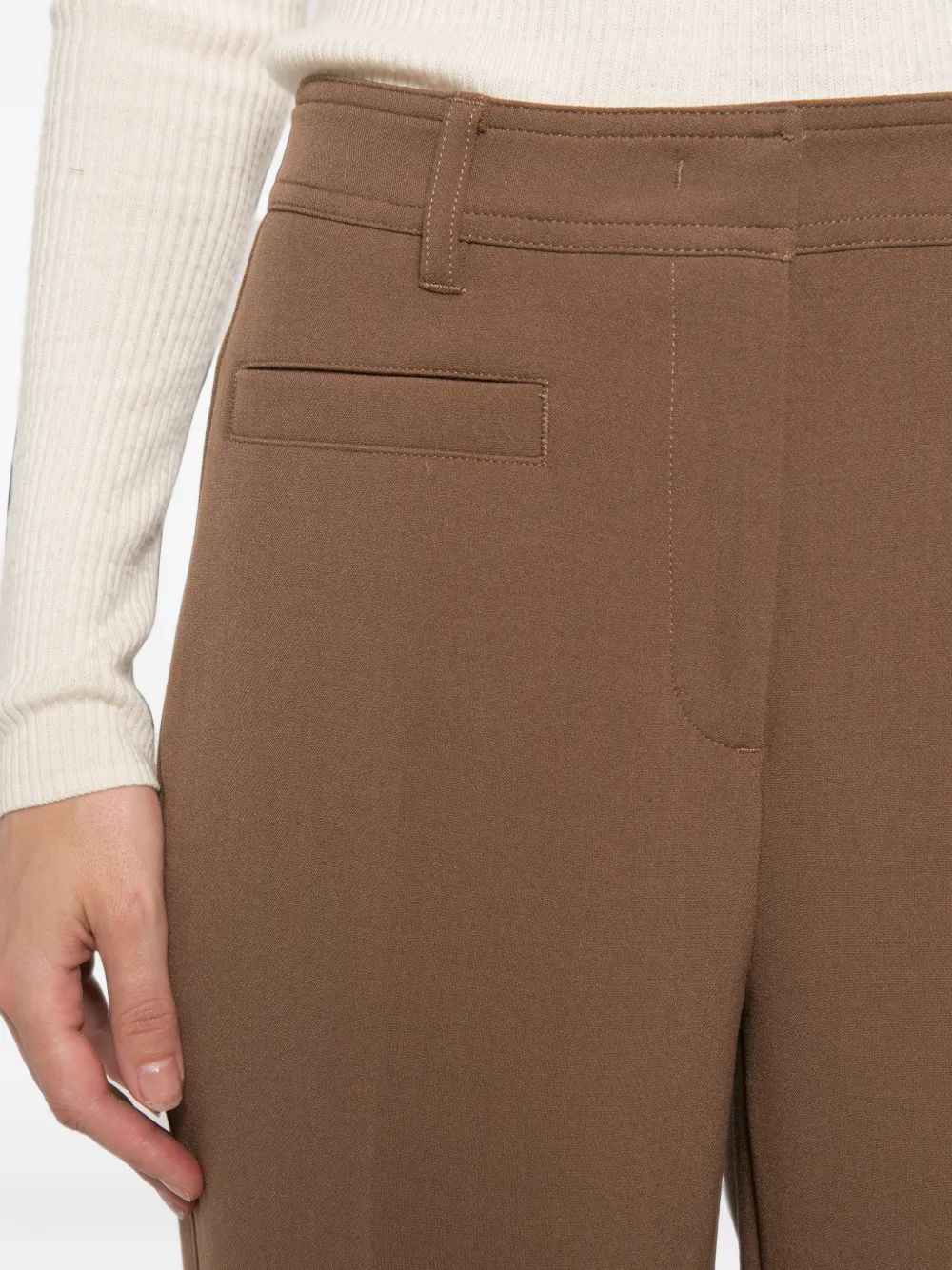 Cambio Straight broek Bruin
