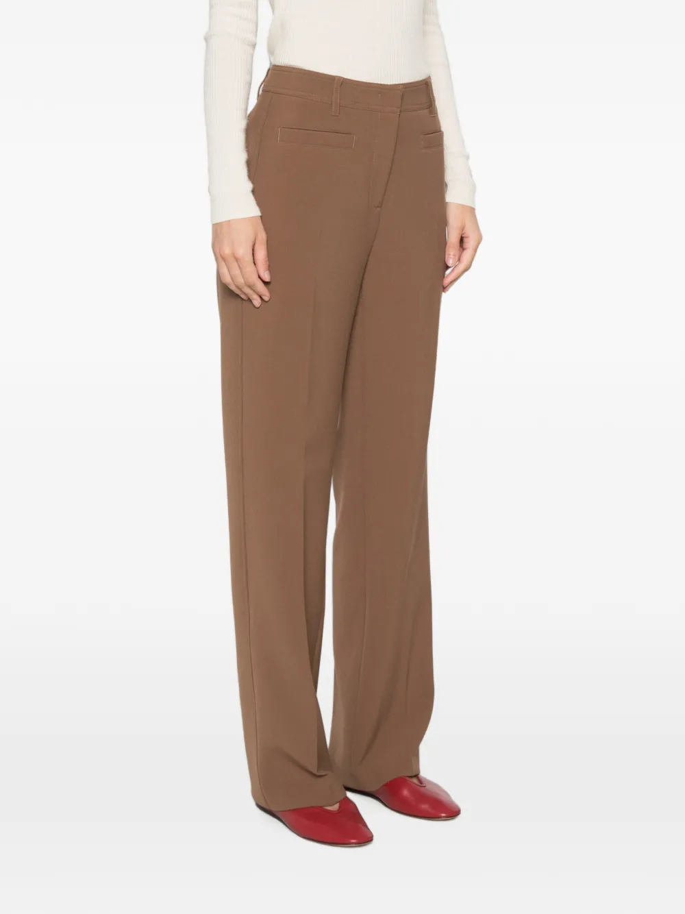 Cambio Straight broek Bruin