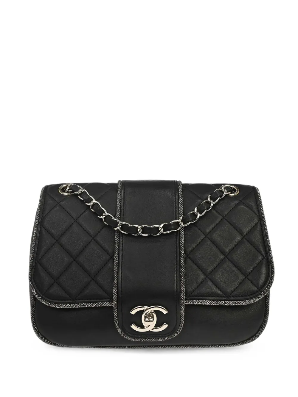 CHANEL Pre-Owned Borsa a spalla Elementary Chic 2019 - Nero