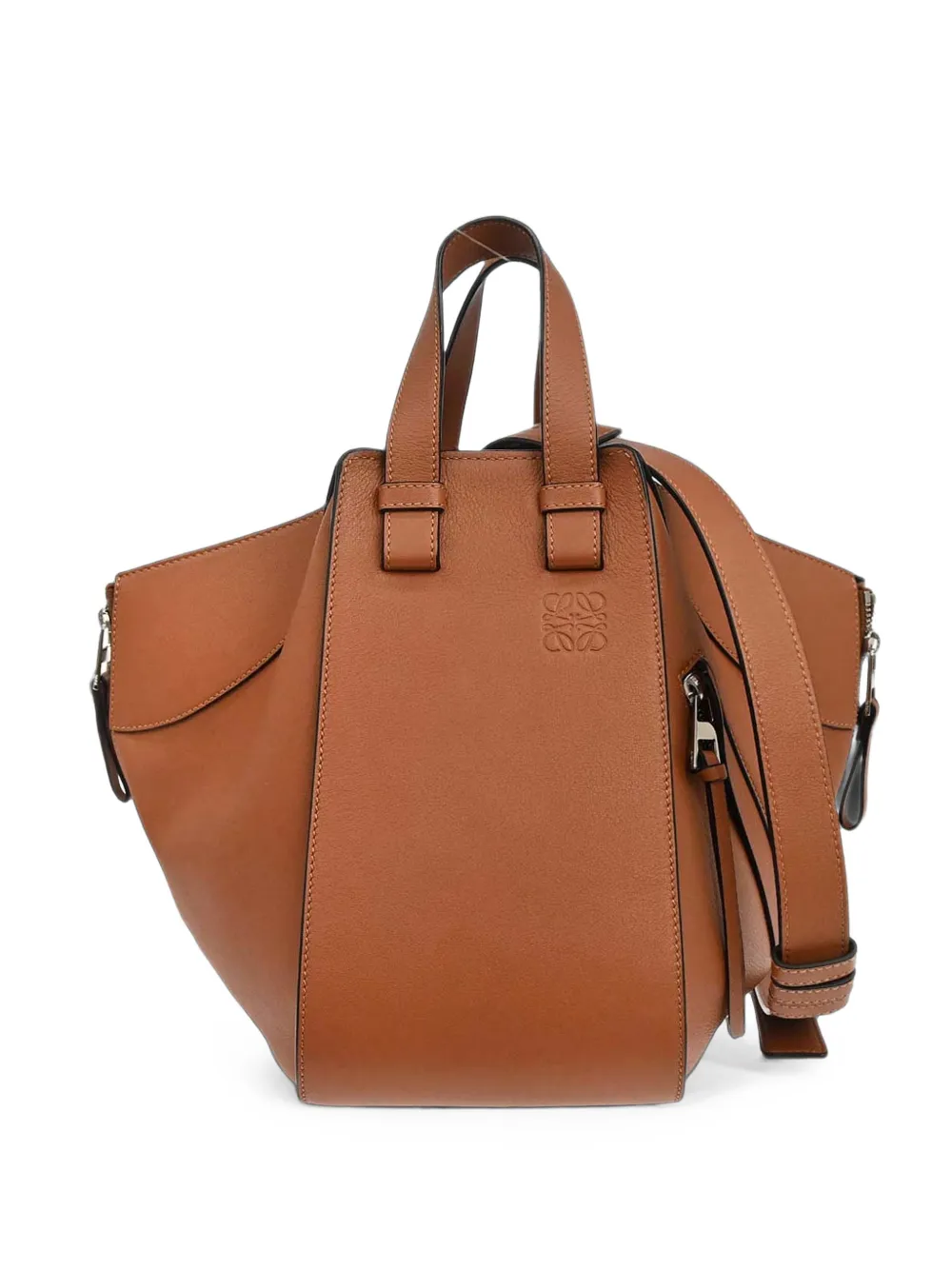 Loewe Pre-Owned Hammock tote bag - Braun
