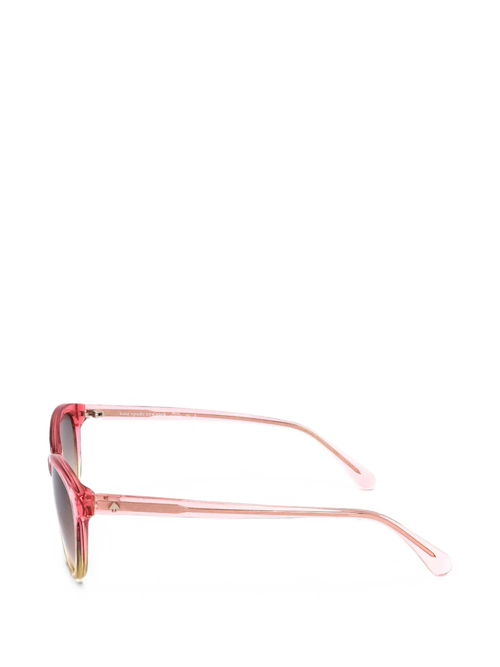 Kate Spade Adeline zonnebril met rond montuur Roze