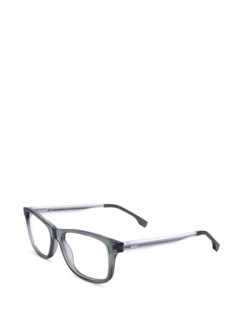 BOSS lentes con armazón rectangular