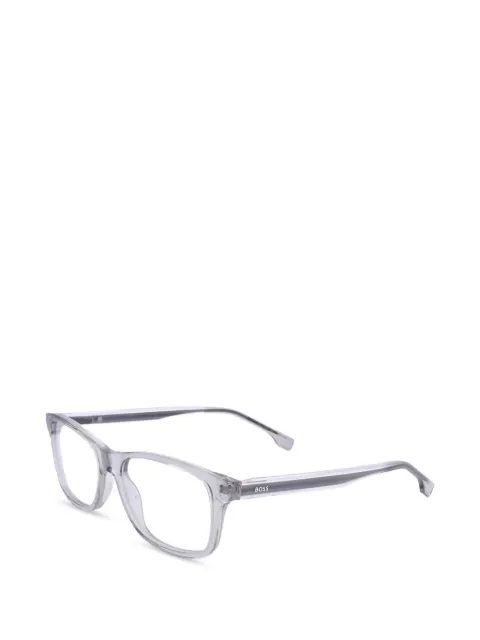 BOSS lentes con armazón rectangular