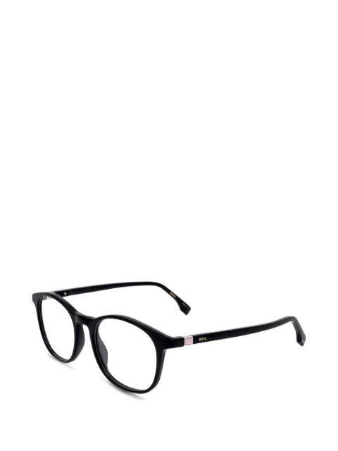 BOSS round-frame glasses