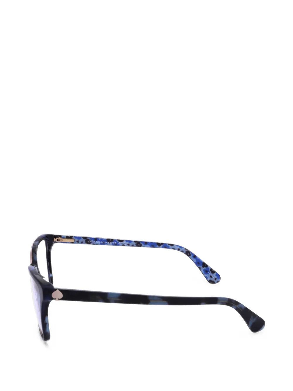 Kate Spade Cailye bril met vierkant montuur Blauw