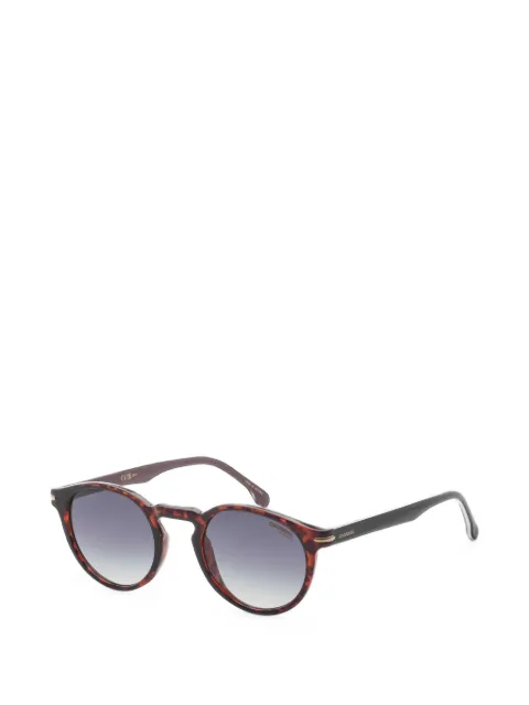 Carrera tortoiseshell-effect round-frame sunglasses