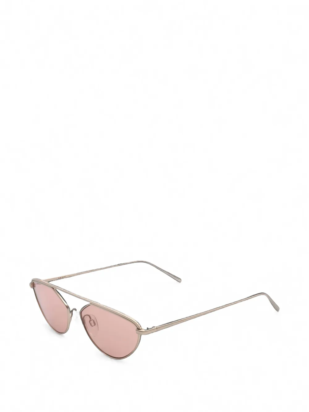 DKNY lunettes de soleil à logo gravé - Rose DKNY lunettes de soleil à logo gravé - Rose