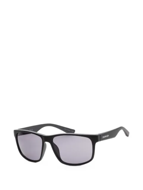 Calvin Klein matte-finish rectangle-frame sunglasses