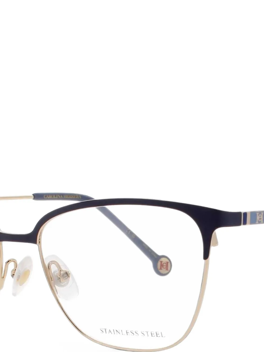 Carolina Herrera Bril met cat-eye montuur Blauw