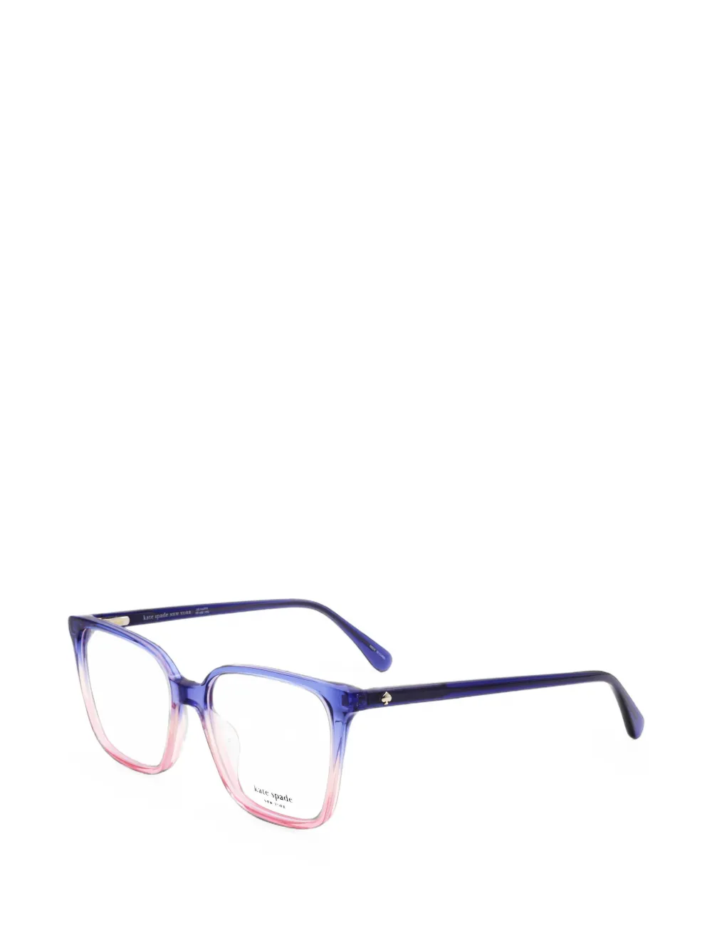 Kate Spade Everleigh square-frame glasses - Blu