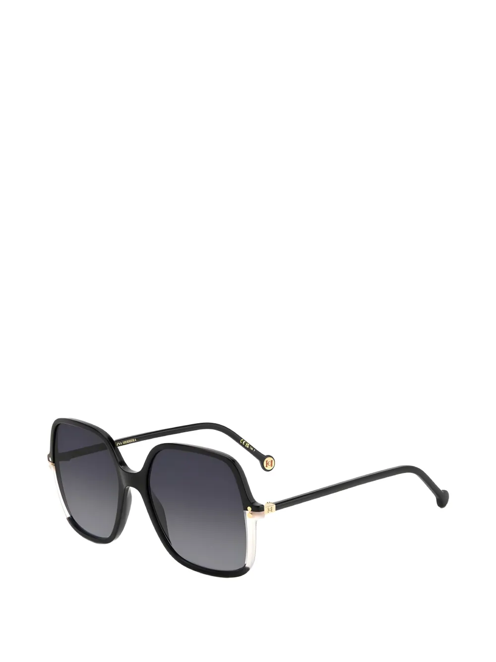 Carolina Herrera geometric-frame sunglasses Zwart