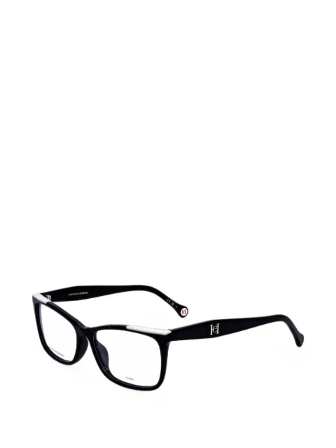 Carolina Herrera logo-plaque square-frame glasses
