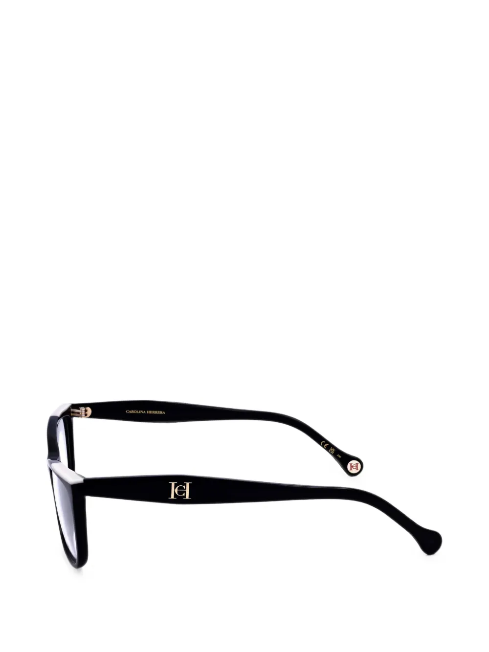 Carolina Herrera Bril met vierkant montuur Zwart