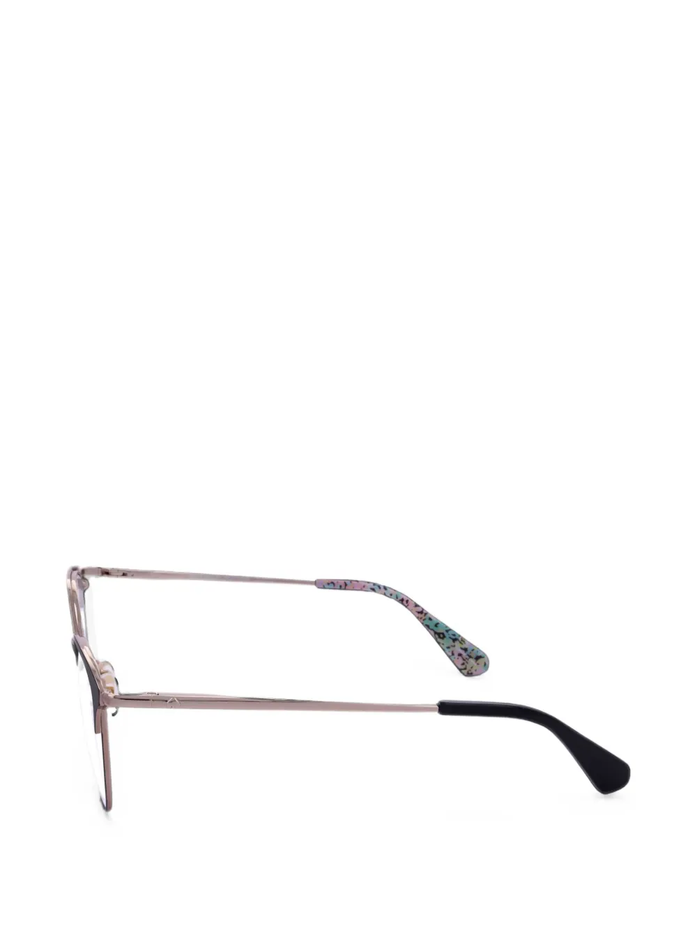 Kate Spade Izabel bril met browline montuur Zwart